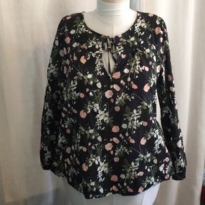 JCrew Liberty Art Fabrics Blouse- NWT- Large